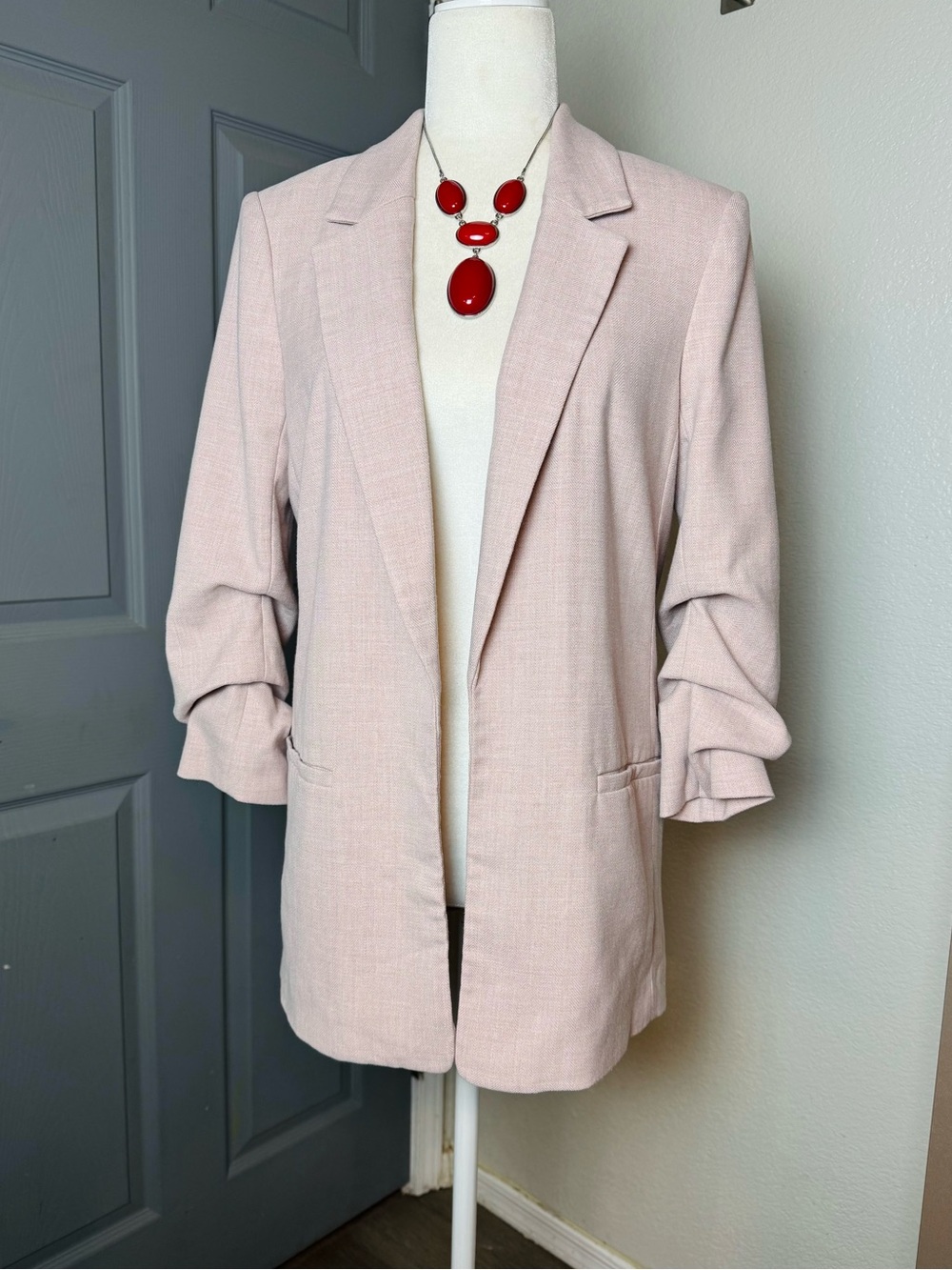 Blush Pink Women’s Blazer Small